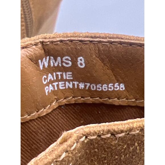 DV By Dolce Vita Caitie Womens Tan Brown Double Side Zip Ankle Booties Size 8 - Picture 9 of 11